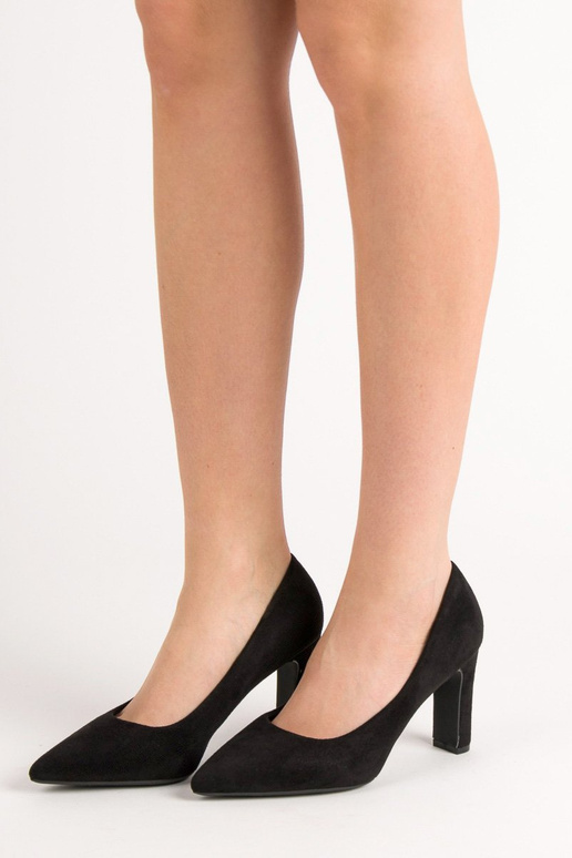 Het klassieke model suède schoenen