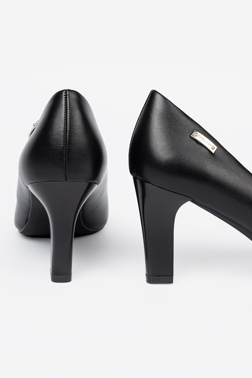 Stijlvol Hoge hakken op hoge hakken In kolorze zInarte kleurm Sergio Leone