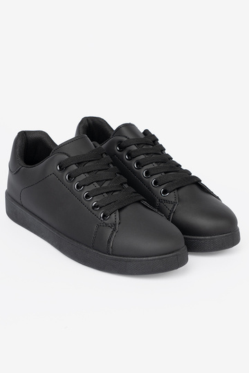 zInart Sneakers z matoInym Inykończeniem i vetersluitingm
