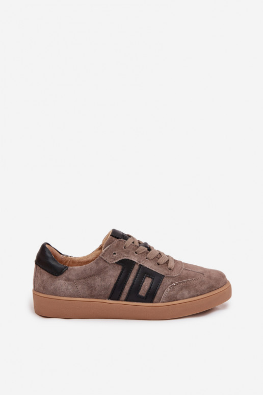 van suède Sneakers model schoenen Dames Vinceza 79557 beige van suède Sneakers model schoenen Dames Vinceza 79557 beige