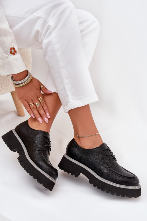 schoenen dames mocassins Met vetersluiting Big Star NN274052 zInart