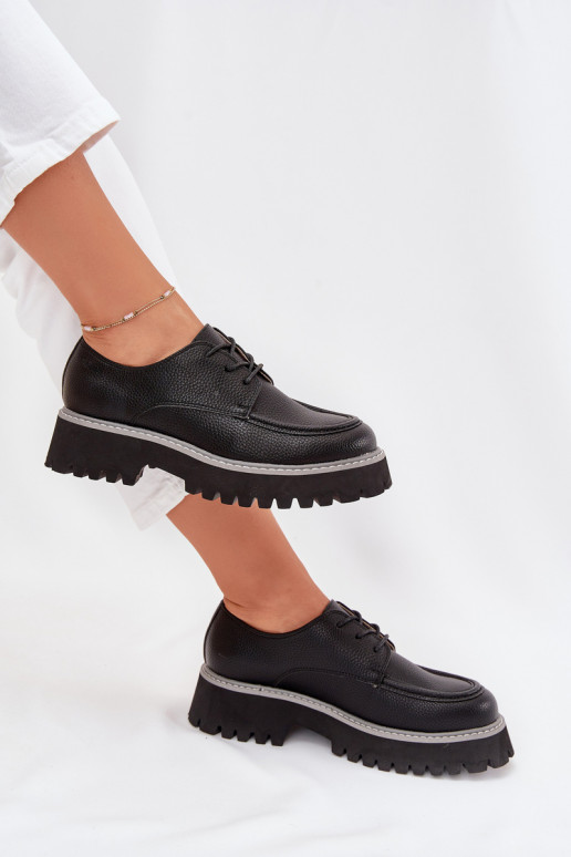 schoenen dames mocassins Met vetersluiting Big Star NN274052 zInart