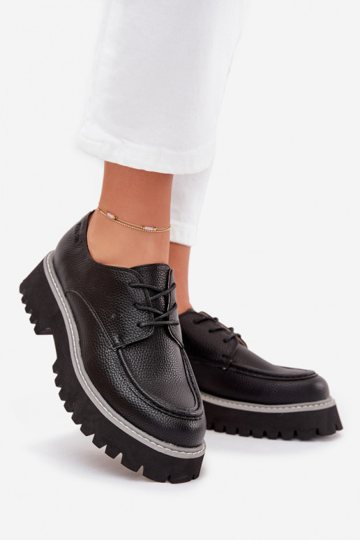 schoenen dames mocassins Met vetersluiting Big Star NN274052 zInart