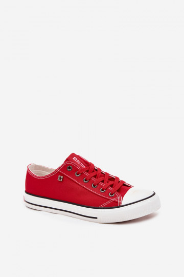 Vrijetijdsschoenen voor heren Laag materiaal Big Star DD174502 rood 2