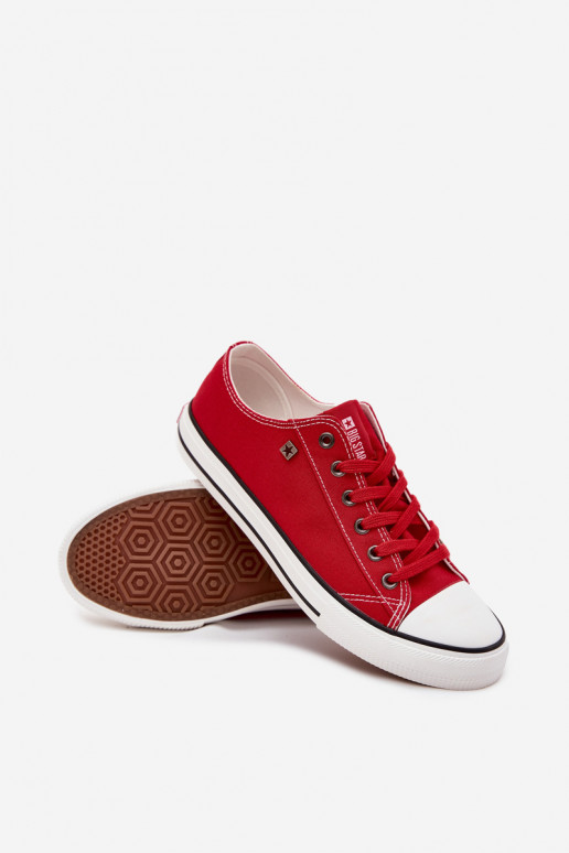 Vrijetijdsschoenen voor heren Laag materiaal Big Star DD174502 rood