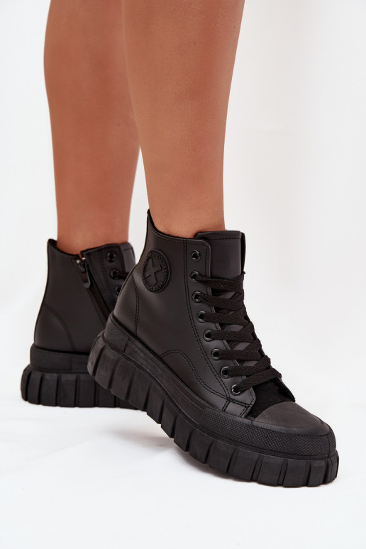 opInarmen vrijetijdsschoenen met laarzen Dames met platform Slot zInart Sarira