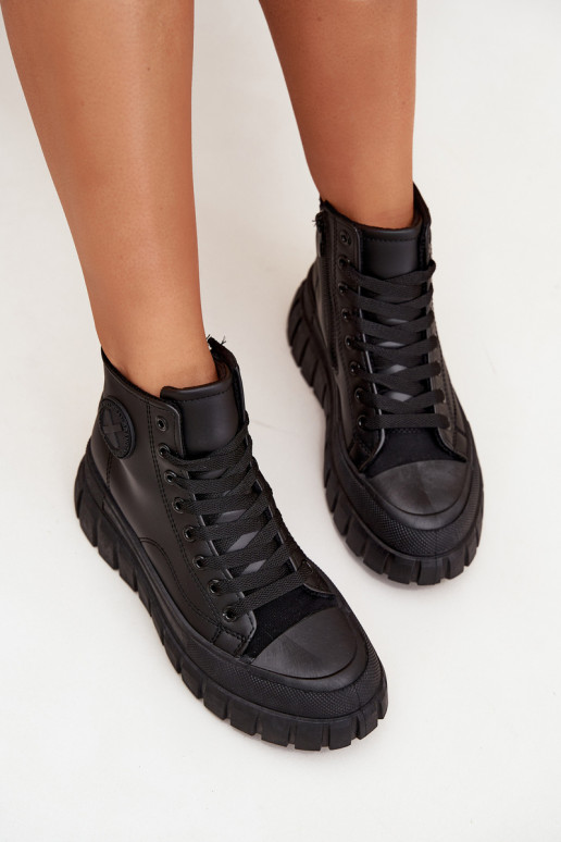 opInarmen vrijetijdsschoenen met laarzen Dames met platform Slot zInart Sarira