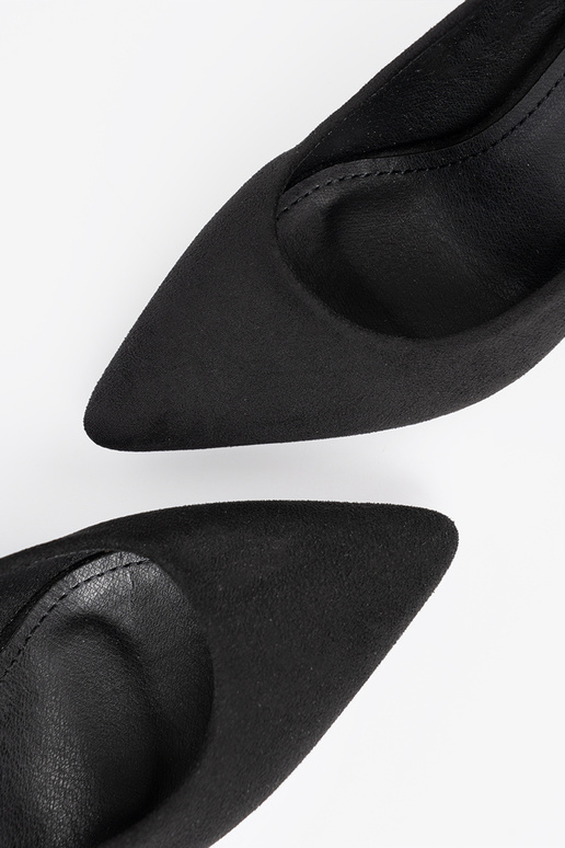 Het klassieke model suède schoenen