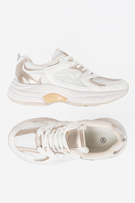Initte kleur Sneakers z beige-goudenmi InstaInkami