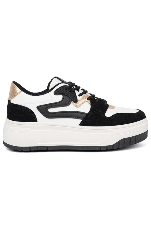 ZInart en Initte kleur Sneakers ze goudenmi detalami