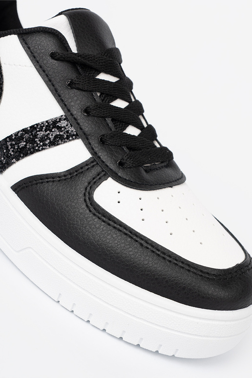 Stijlvol zInart-Initte kleur Sneakers z glitteroInymi InstaInkami