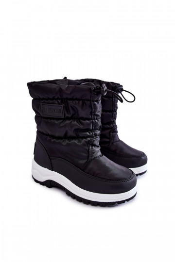 Kindersneeuwschoenen met rits Big Star KK374235 zwarte kleur 2