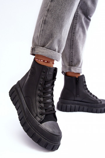 opInarmen Leer vrijetijdsschoenen Opar het kasteel Big Star MM274625 zInart