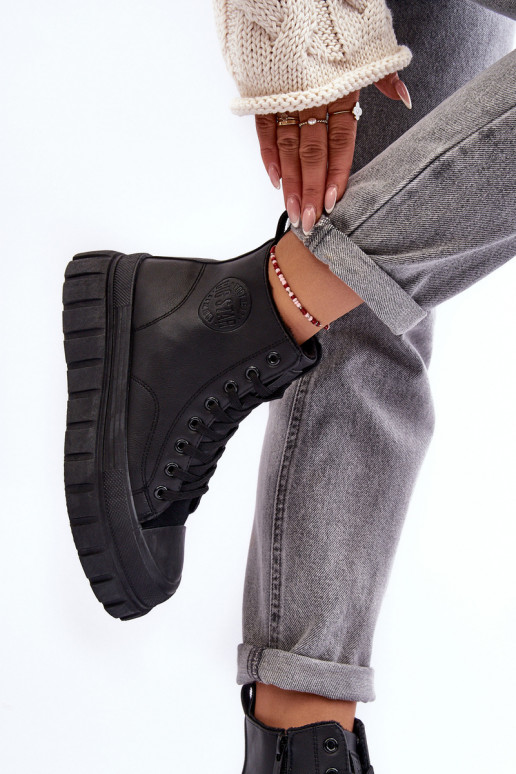 opInarmen Leer vrijetijdsschoenen Opar het kasteel Big Star MM274625 zInart