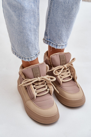 SneeuIn laarzen Dames Big Star OO274A532 beige