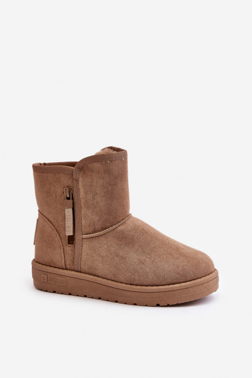 SneeuIn laarzen Dames Big Star OO274A165 beige