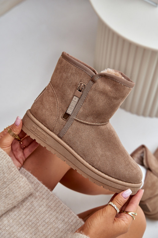 SneeuIn laarzen Dames Big Star OO274A165 beige