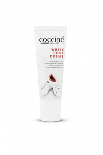 COCCINE WHITE SHOE CREAM voedende schoencrème 75ML