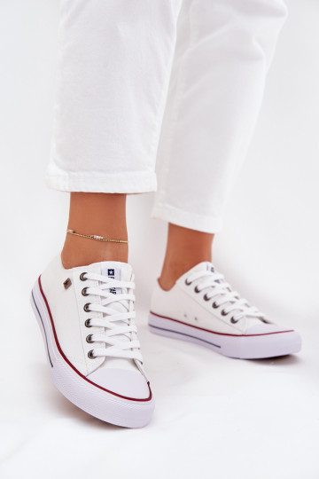 Lage casual schoenen Big Star DD274A232 witte kleur