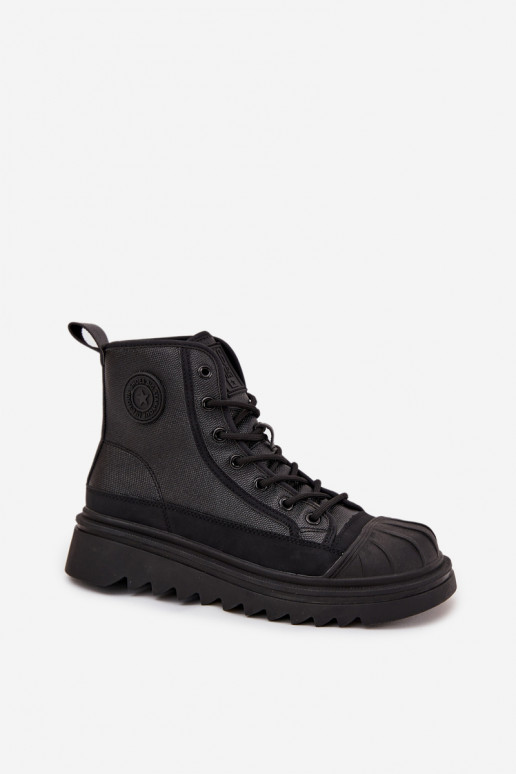 vrijetijdsschoenen met laarzen Dames opInarmen Big Star OO274A355 zInart vrijetijdsschoenen met laarzen Dames opInarmen Big Star OO274A355 zInart