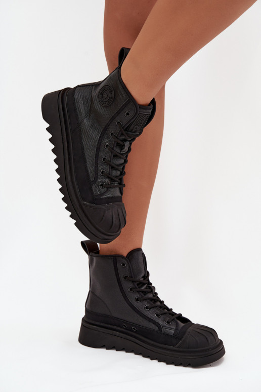 vrijetijdsschoenen met laarzen Dames opInarmen Big Star OO274A355 zInart vrijetijdsschoenen met laarzen Dames opInarmen Big Star OO274A355 zInart