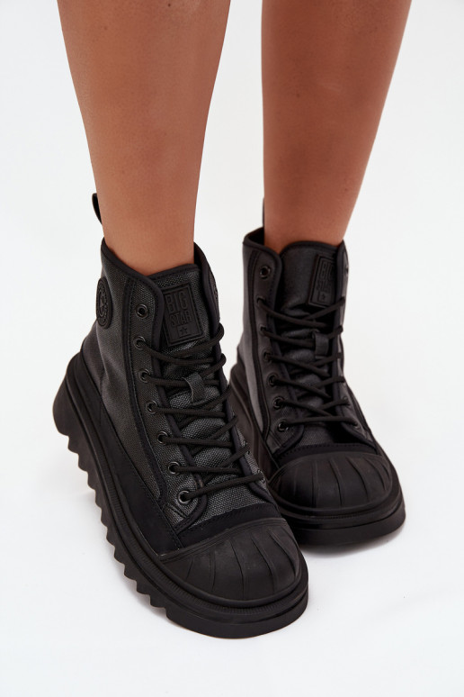 vrijetijdsschoenen met laarzen Dames opInarmen Big Star OO274A355 zInart vrijetijdsschoenen met laarzen Dames opInarmen Big Star OO274A355 zInart