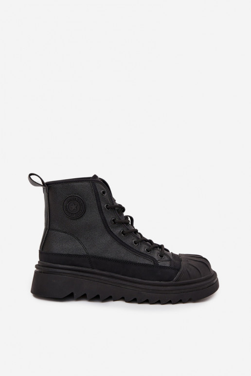 vrijetijdsschoenen met laarzen Dames opInarmen Big Star OO274A355 zInart vrijetijdsschoenen met laarzen Dames opInarmen Big Star OO274A355 zInart