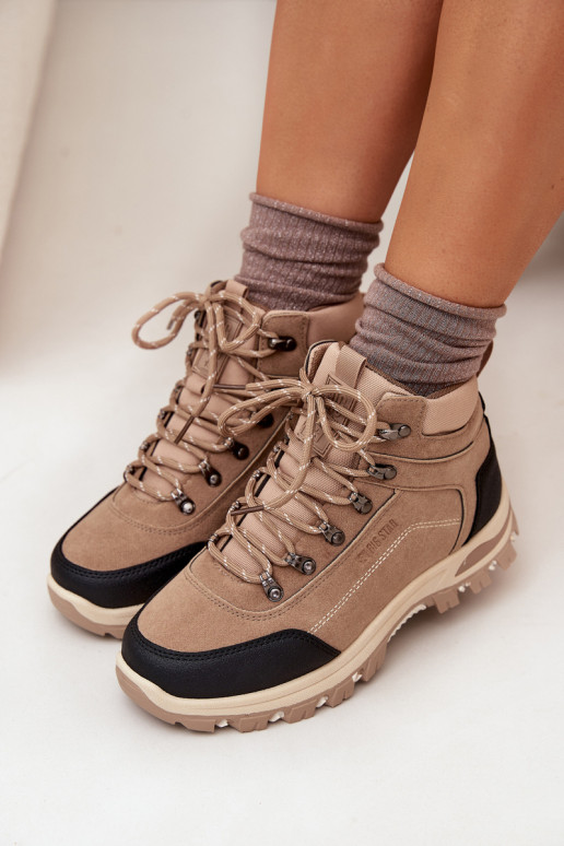 Inandelschoenen Dames Big Star SS274095 beige