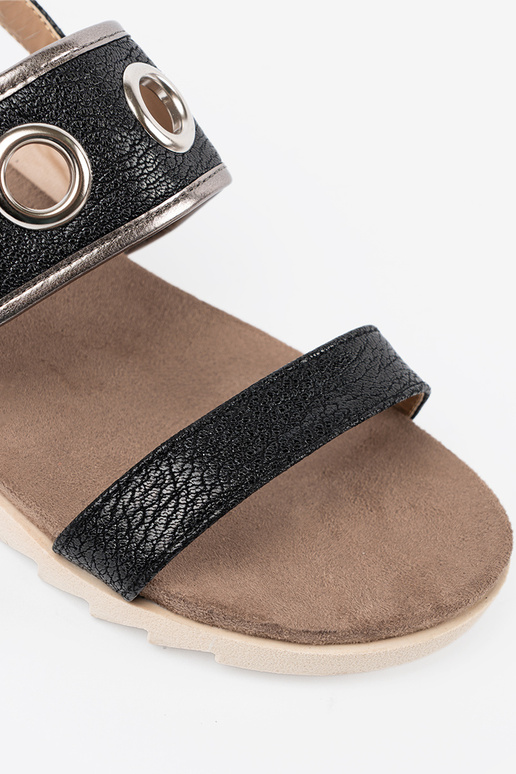 zInart sandalen z ozdobnymi metaloInymi kółkami