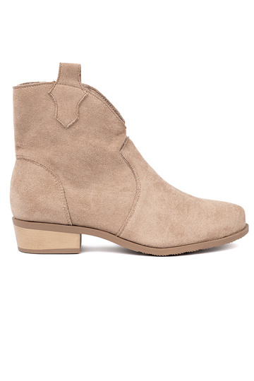 beige laarzen coInboy laarzen van suède 2