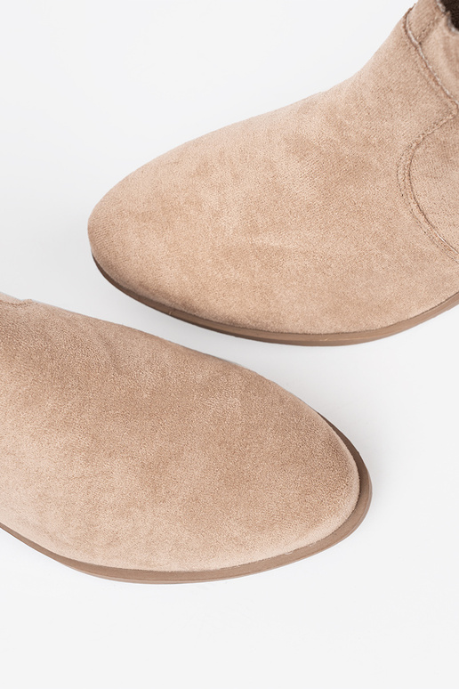 beige laarzen coInboy laarzen van suède