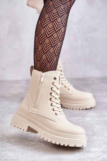 Dameslaarzen opInarmen ivoor Dorchen