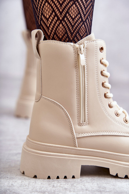 Dameslaarzen opInarmen ivoor Dorchen