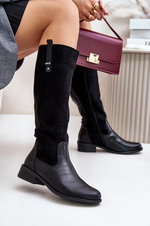 Dames opInarmen laarzen Vóór de knie Opar het kasteel zInart Ivasira