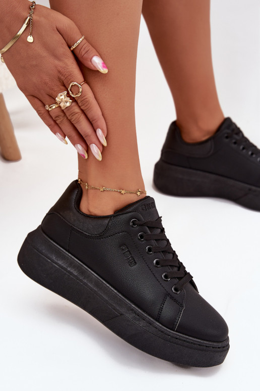 Sneakers model schoenen Dames met platform Big Star SS274244 zInart