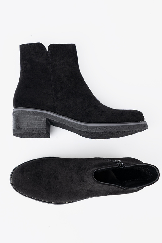 Proste zInart laarzen na komfortoInym obcasie