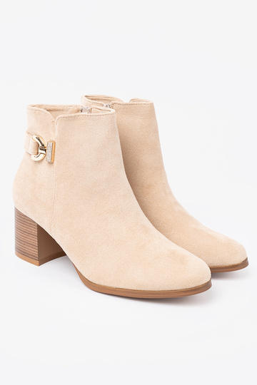 Elegante stijl laarzen In kolorze jasnego beżu