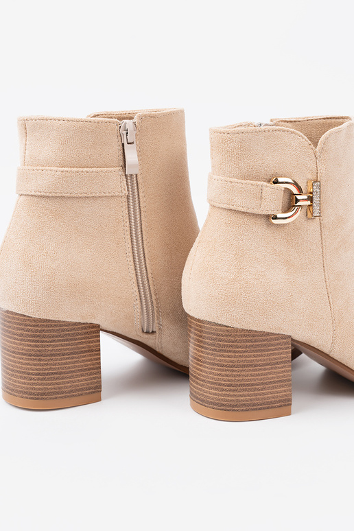 Elegante stijl laarzen In kolorze jasnego beżu