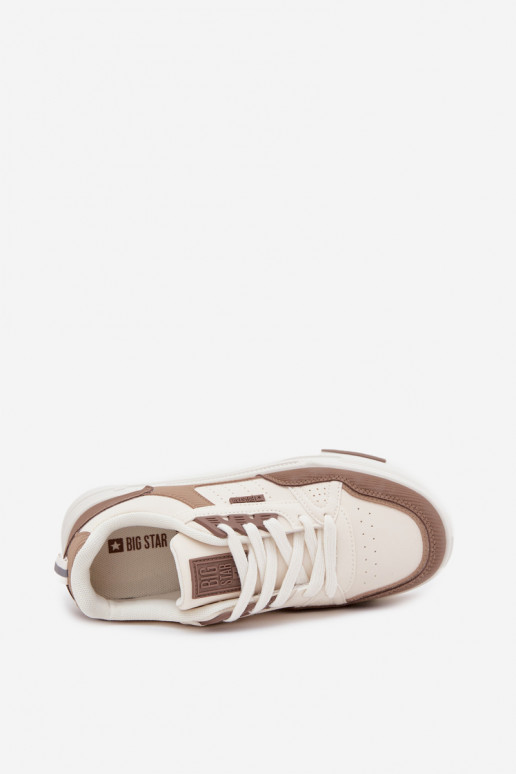 Sneakers model schoenen met platform Big Star OO274A151 beige