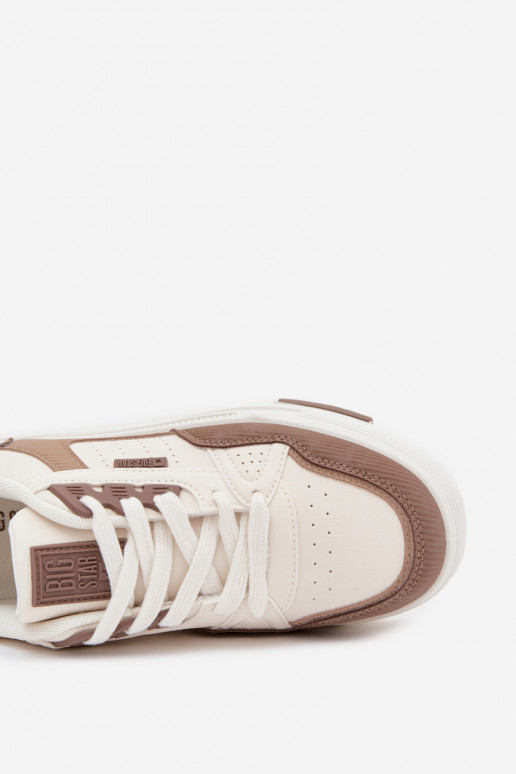 Sneakers model schoenen met platform Big Star OO274A151 beige