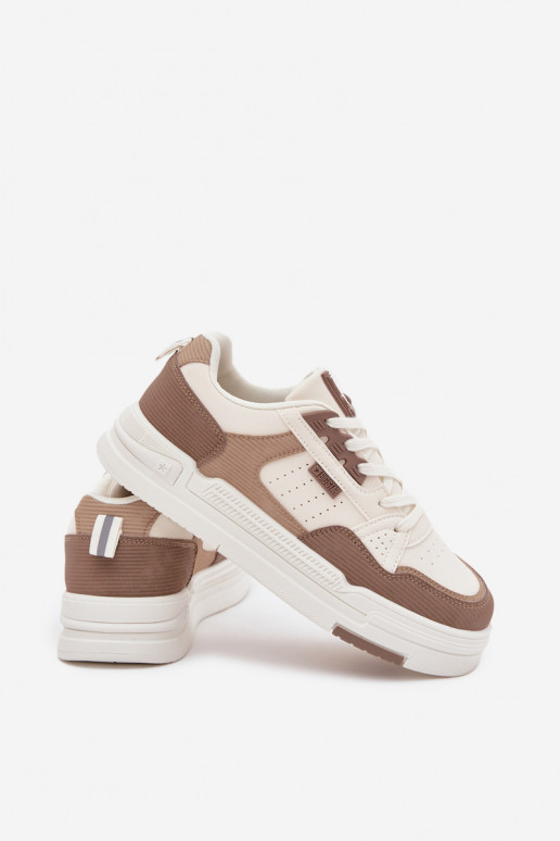 Sneakers model schoenen met platform Big Star OO274A151 beige
