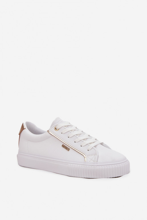 Dames Sneakers model schoenen van ecoleer Big Star SS274026 INit-gouden kleur