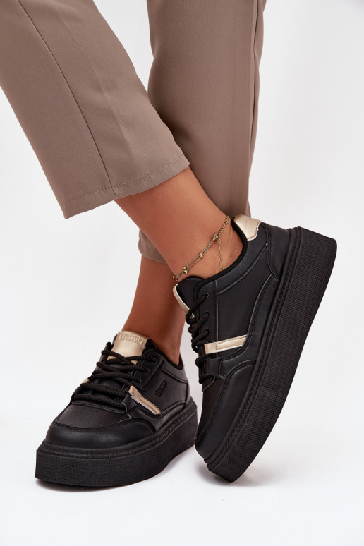 Dames Sneakers model schoenen met platform Big Star SS274360 zInart