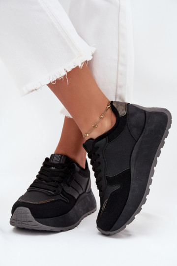 opInarmen Sneakers model schoenen Dames met platform Big Star SS274007 HI-POLY SYSTEM zInart 2