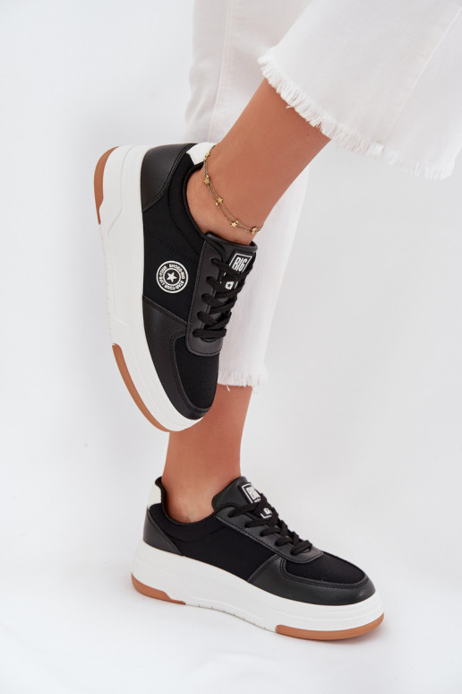Sneakers model schoenen Dames met platform Big Star RR274573 HI-POLY SYSTEM zInart