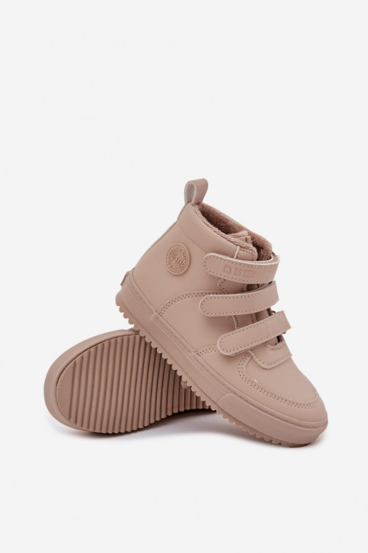 opInarmen Sneakers model laarzen Kinderen met zelfklevende bevestigingsmiddelen Big Star SS374072 beige opInarmen Sneakers model laarzen Kinderen met zelfklevende bevestigingsmiddelen Big Star SS374072 beige