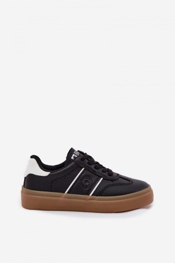Kinderen zwarte sneakers stijl schoenen Big Star SS374025 2