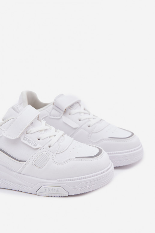 Sneakers model schoenen Kinderen met zelfklevende bevestigingsmiddelen Big Star SS374042 Initte kleur