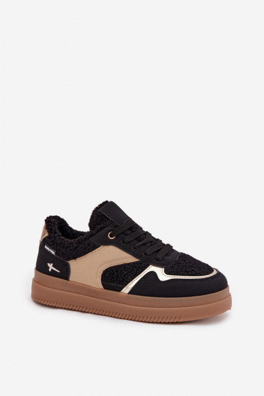 Sneakers model schoenen Dames met platform met bont Typu Baranek zInart Frelina Sneakers model schoenen Dames met platform met bont Typu Baranek zInart Frelina