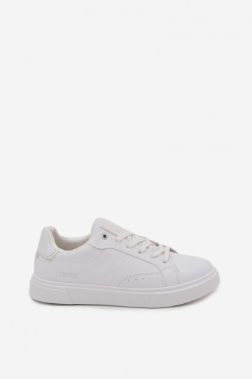 Witte heren sneakers van kunstleer "Big Star OO174118" 2
